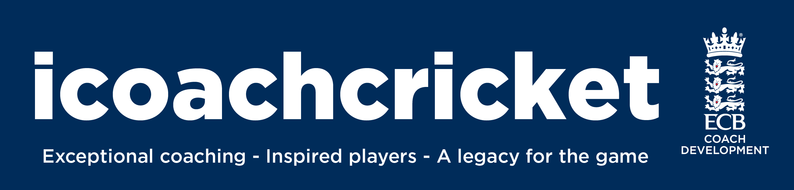 ECB Coach Development footer