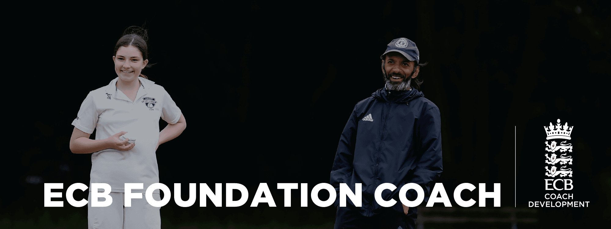 Scrolling images of coaches and players